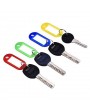 50 Pieces Keyrings with ID Tags