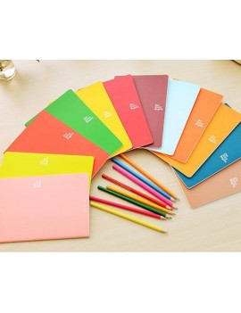 7 x 9 Inches 46 Pages Writing Composition Notebook Memo Book - Green