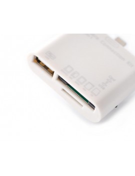 3 in 1 USB TF SD Camera Connection Kit Adapter for iPad 4 iPad Mini