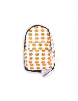 Emoji Backpack - White